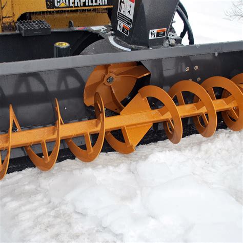 best skid steer blower|skid steer attachments snow blower.